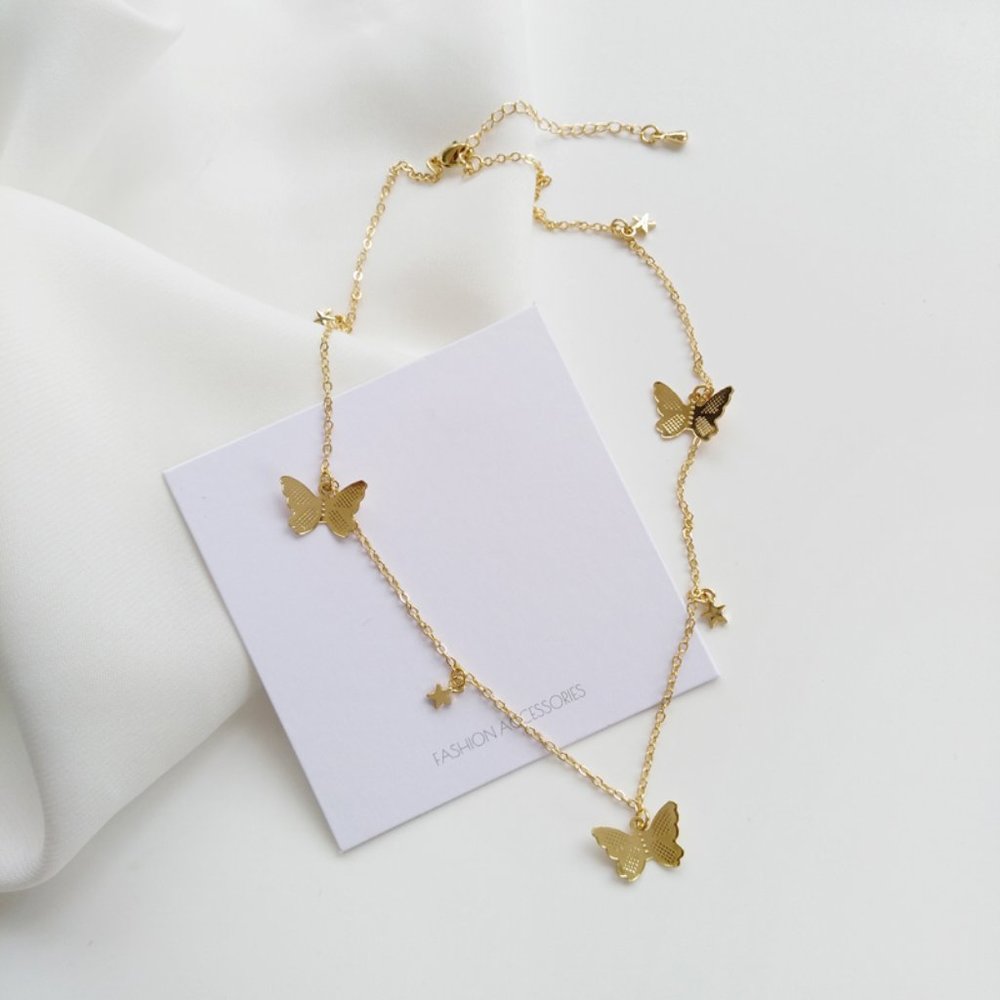 💕LAST one Butterflies Necklaces - Picture 3 of 5